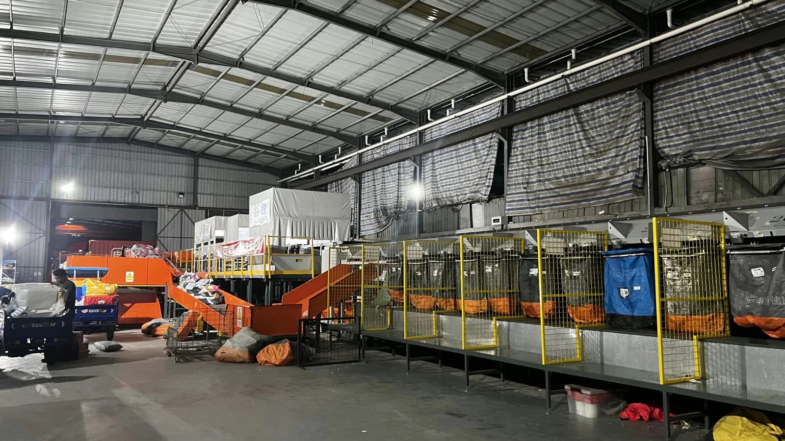 NewNorth warehouse sorting equipment